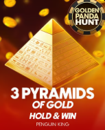 3 Pyramids of Gold - Shiny Wilds Casino